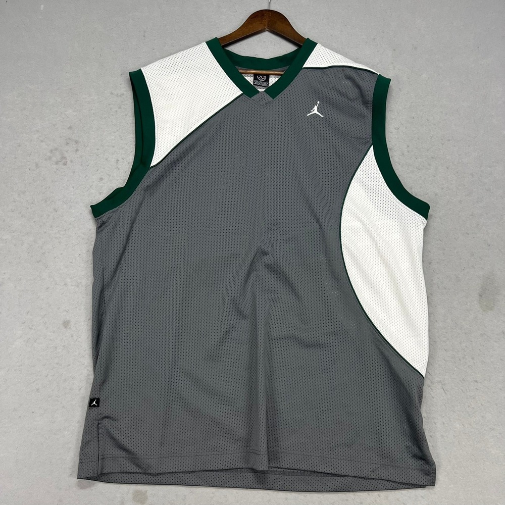 Vintage 2005 Nike Air Jordan Basketball Jersey XXL 20 Year Anniversary Mens EUC‎